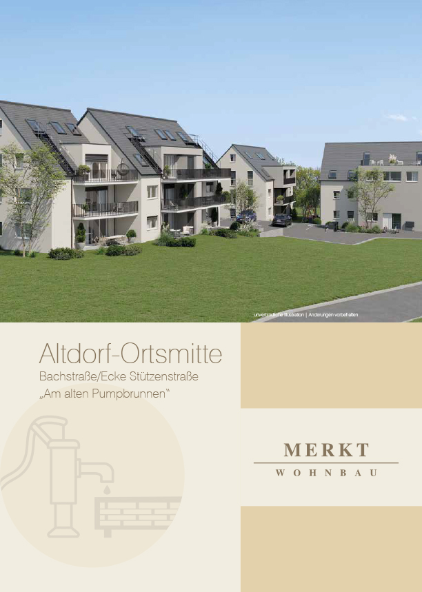 Exposé Eigentumswohnungen in Altdorf Kreis Böblingen / Sindelfingen